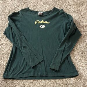 Women’s Green Packers Long Sleeve Shirt